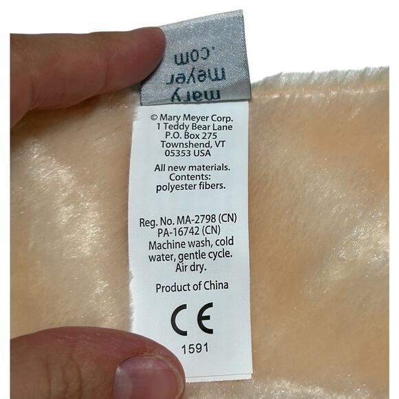 NEW Mary Meyer Baby Plush FAIRYLAND FOX Character Security Blanket Lovey Toy NWT - Picture 6 of 7